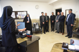 بازدید دکتر زهرا شیخی، معاون پژوهش و فناوری از مجتمع آموزشی، پزشکی و تحقیقاتی نیشابور