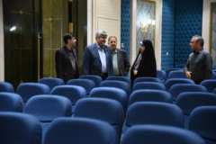 بازدید دکتر زهرا شیخی، معاون پژوهش و فناوری از مجتمع آموزشی، پزشکی و تحقیقاتی نیشابور