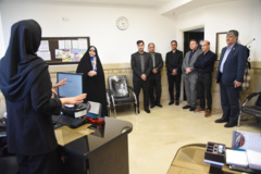 بازدید دکتر زهرا شیخی، معاون پژوهش و فناوری از مجتمع آموزشی، پزشکی و تحقیقاتی نیشابور