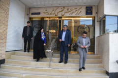 بازدید دکتر زهرا شیخی، معاون پژوهش و فناوری از مجتمع آموزشی، پزشکی و تحقیقاتی نیشابور