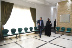 بازدید دکتر زهرا شیخی، معاون پژوهش و فناوری از مجتمع آموزشی، پزشکی و تحقیقاتی نیشابور