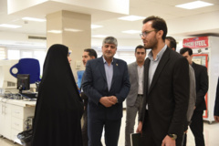 بازدید دکتر زهرا شیخی، معاون پژوهش و فناوری از مجتمع آموزشی، پزشکی و تحقیقاتی نیشابور
