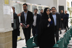 بازدید دکتر زهرا شیخی، معاون پژوهش و فناوری از مجتمع آموزشی، پزشکی و تحقیقاتی نیشابور