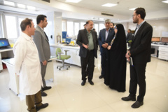 بازدید دکتر زهرا شیخی، معاون پژوهش و فناوری از مجتمع آموزشی، پزشکی و تحقیقاتی نیشابور