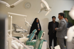 بازدید دکتر زهرا شیخی، معاون پژوهش و فناوری از مجتمع آموزشی، پزشکی و تحقیقاتی نیشابور