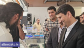 بازدید وزیر ارتباطات و فناوری اطلاعات از شرکت دانش بنیان و فناور پارک علم و فناوری البرز جهاددانشگاهی