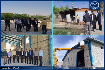 بازدید معاون هماهنگی و امور مجلس جهاد دانشگاهی از پروژه تولید آفت کش های گیاهی در گچساران