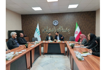 بازدید سرپرست دفتر تخصصی پزشکی از واحد جهاد دانشگاهی خراسان شمالی